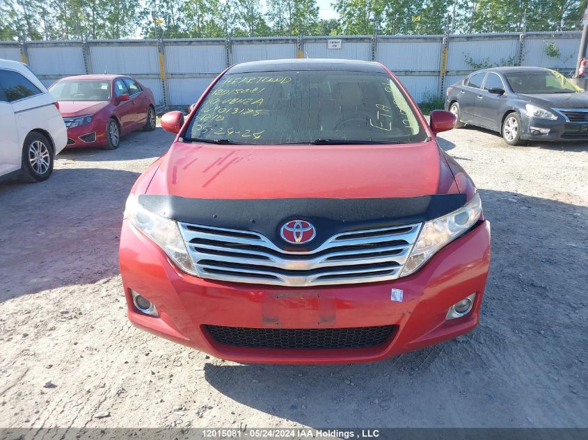 2010 Toyota Venza VIN: 4T3BA3BB6AU013175 Lot: 12015081