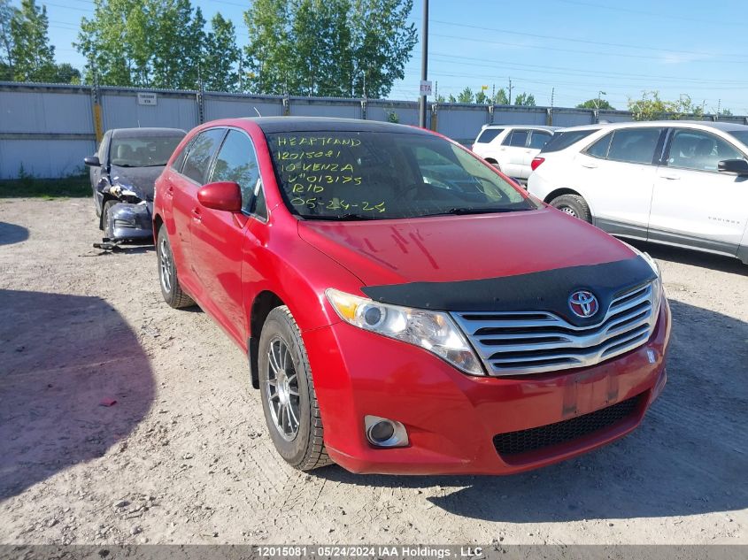 2010 Toyota Venza VIN: 4T3BA3BB6AU013175 Lot: 12015081