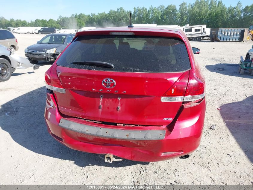 2010 Toyota Venza VIN: 4T3BA3BB6AU013175 Lot: 12015081