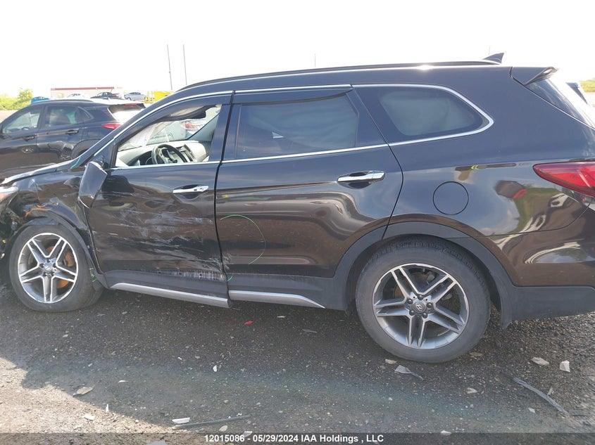 2017 Hyundai Santa Fe Xl Ultimate VIN: KM8SNDHFXHU173339 Lot: 12015086