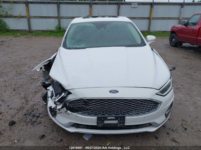 2020 Ford Fusion Energi Titanium VIN: 3FA6P0SU1LR141854 Lot: 12015097