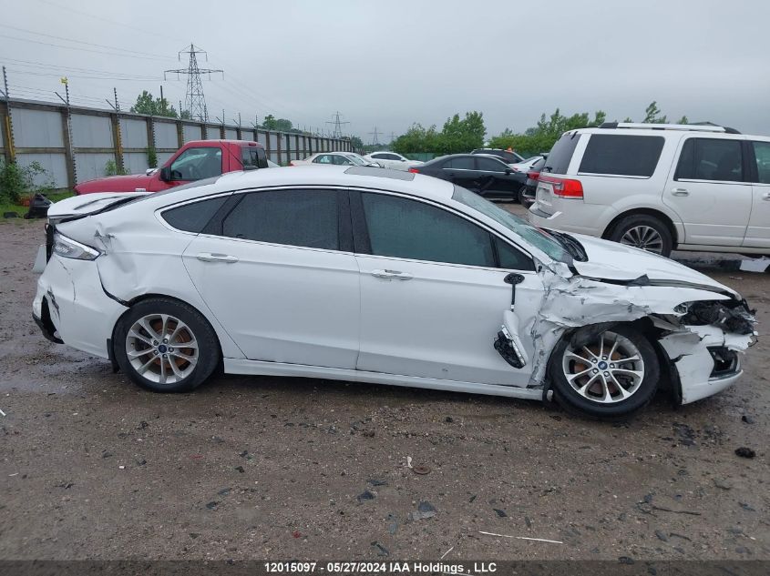 2020 Ford Fusion Energi Titanium VIN: 3FA6P0SU1LR141854 Lot: 12015097