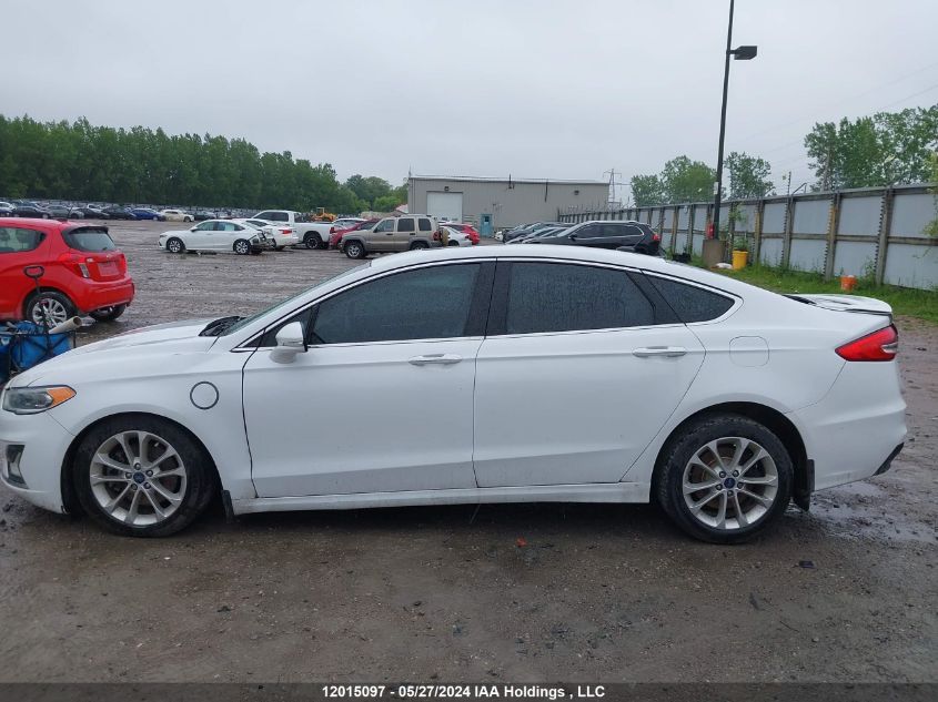 2020 Ford Fusion Energi Titanium VIN: 3FA6P0SU1LR141854 Lot: 12015097