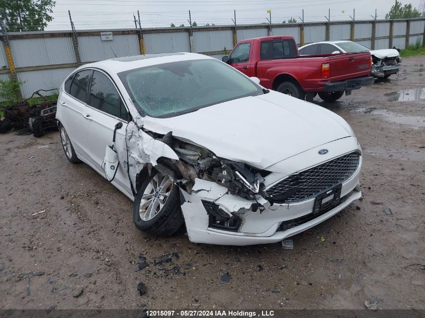 2020 Ford Fusion Energi Titanium VIN: 3FA6P0SU1LR141854 Lot: 12015097