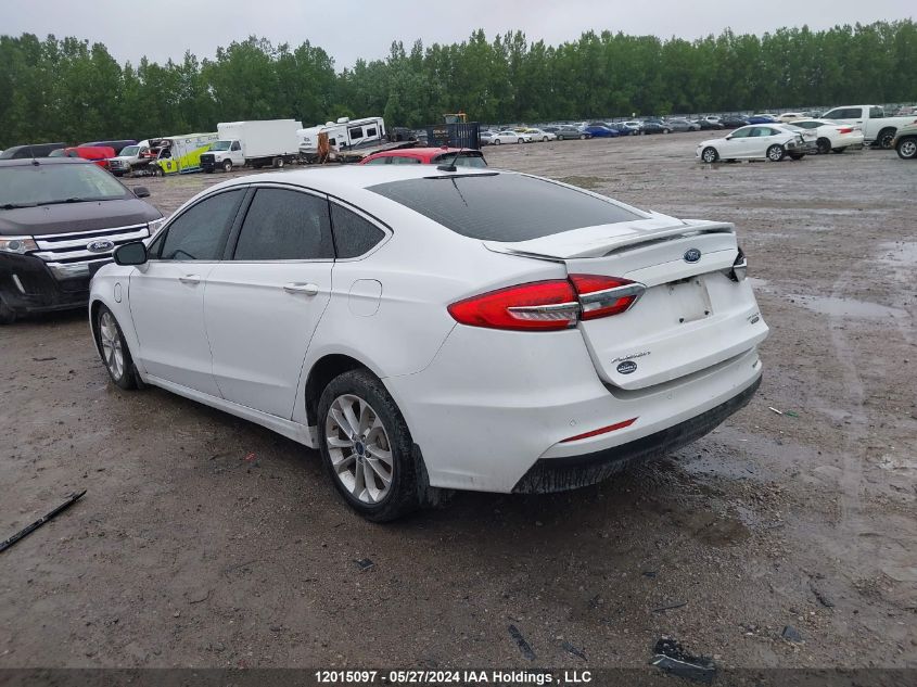 2020 Ford Fusion Energi Titanium VIN: 3FA6P0SU1LR141854 Lot: 12015097