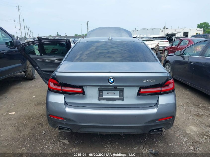 2021 BMW 5 Series VIN: WBA73BJ00MWX22732 Lot: 12015104