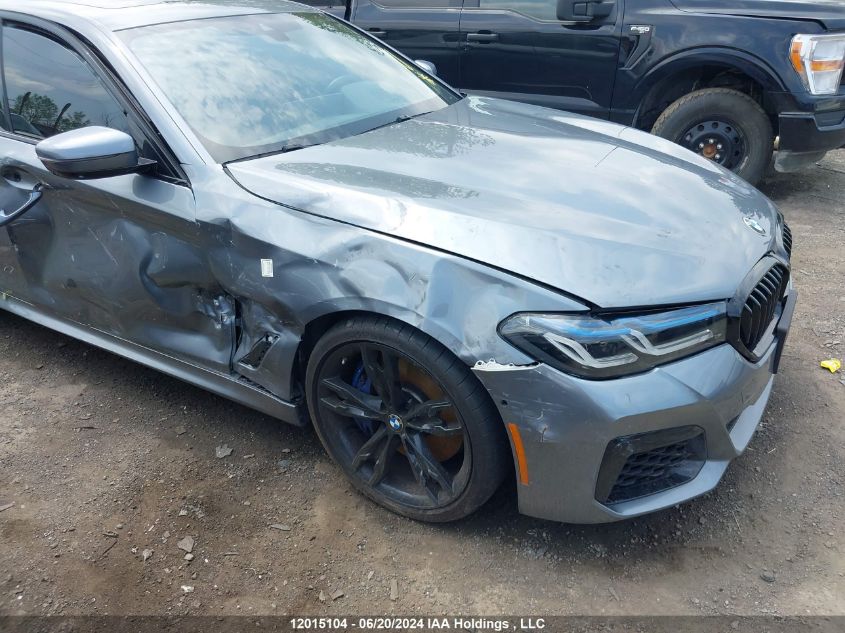 2021 BMW 5 Series VIN: WBA73BJ00MWX22732 Lot: 12015104