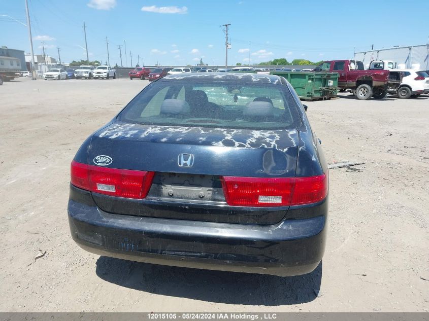 2005 Honda Accord Lx VIN: 1HGCM564X5A807184 Lot: 12015105