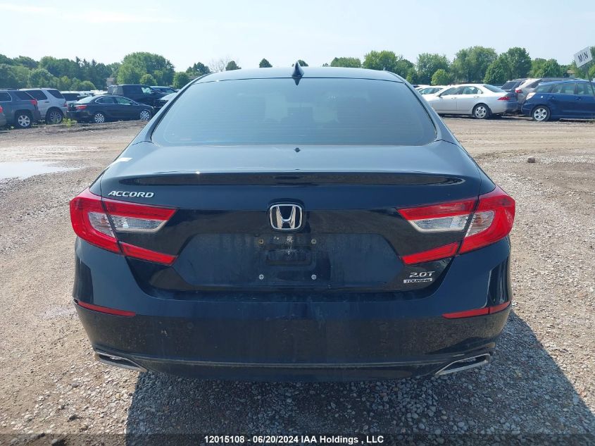 2022 Honda Accord Sedan VIN: 1HGCV2F93NA800164 Lot: 12015108