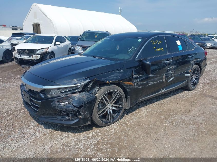 2022 Honda Accord Sedan VIN: 1HGCV2F93NA800164 Lot: 12015108