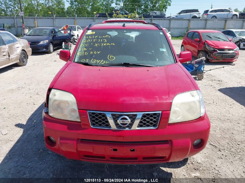 2005 Nissan X-Trail VIN: JN8BT08V35W111800 Lot: 12015113