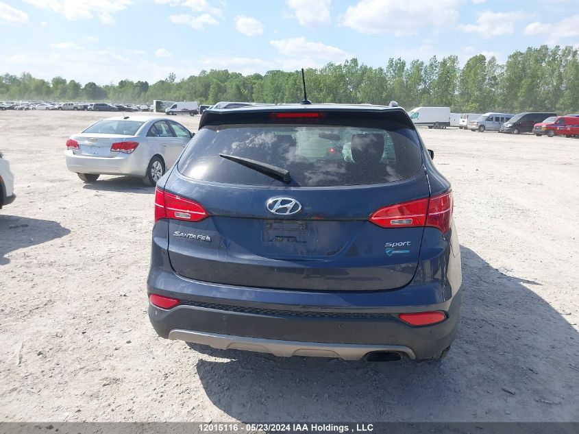 2016 Hyundai Santa Fe Sport VIN: 5XYZU3LB8GG361488 Lot: 12015116