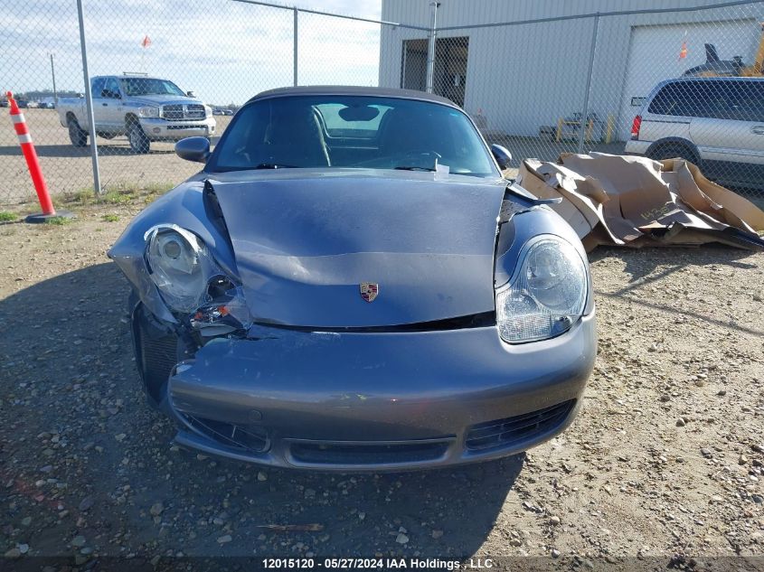 2001 Porsche Boxster S VIN: WP0CB29891U665436 Lot: 12015120