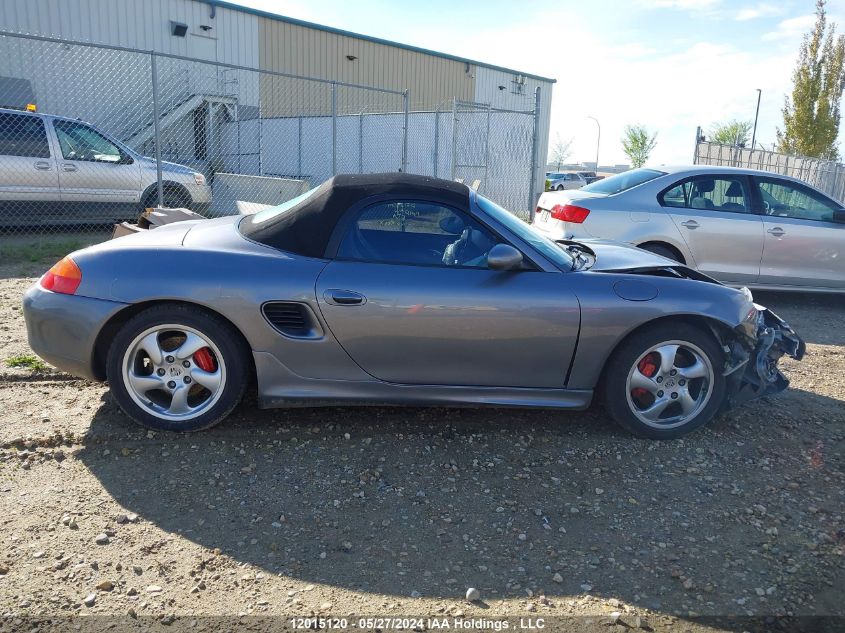 2001 Porsche Boxster S VIN: WP0CB29891U665436 Lot: 12015120