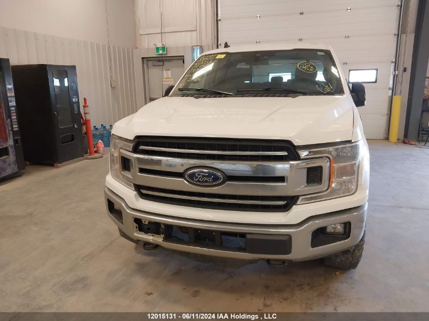 2019 Ford F150 Super Cab VIN: 1FTFX1E5XKKE00557 Lot: 12015131