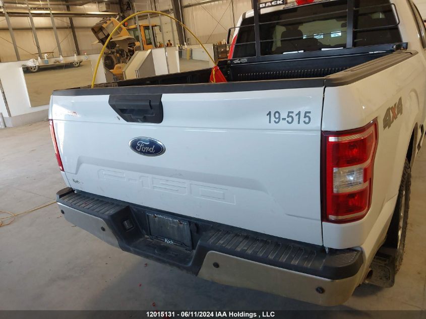 2019 Ford F150 Super Cab VIN: 1FTFX1E5XKKE00557 Lot: 12015131