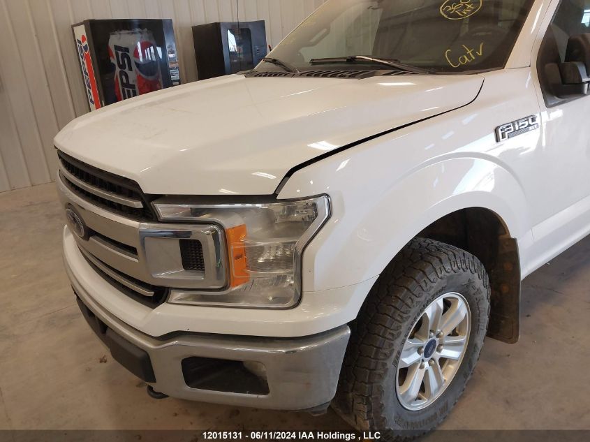 2019 Ford F150 Super Cab VIN: 1FTFX1E5XKKE00557 Lot: 12015131