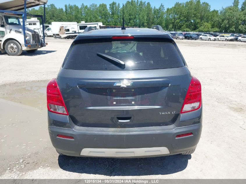 2014 Chevrolet Trax VIN: 3GNCJMEB9EL141632 Lot: 12015134