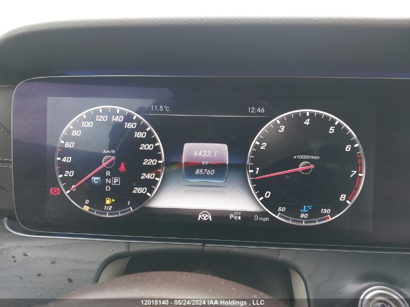 2018 Mercedes-Benz E 400 4Matic VIN: WDD1J6GB5JF057486 Lot: 12015140