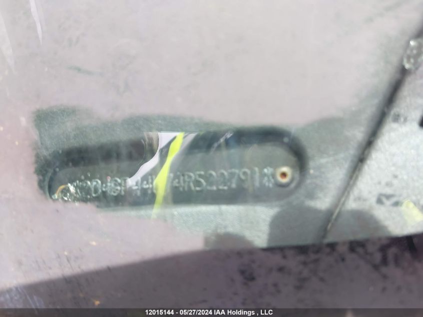 2004 Dodge Grand Caravan Sxt VIN: 2D4GP44L74R522791 Lot: 12015144