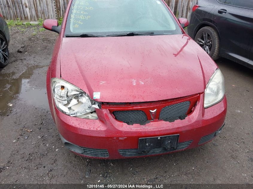 2009 Pontiac G5 VIN: 1G2AS58H897172310 Lot: 12015145