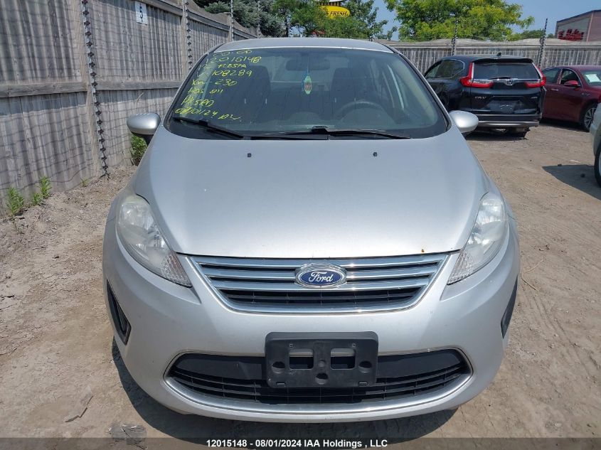 2012 Ford Fiesta Se VIN: 3FADP4BJ5CM108289 Lot: 12015148