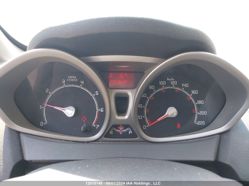 2012 Ford Fiesta Se VIN: 3FADP4BJ5CM108289 Lot: 12015148