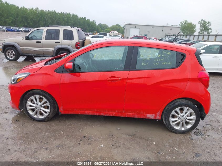 2020 Chevrolet Spark VIN: KL8CD6SA9LC443821 Lot: 12015154