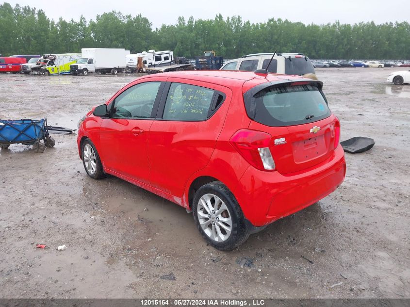 2020 Chevrolet Spark VIN: KL8CD6SA9LC443821 Lot: 12015154