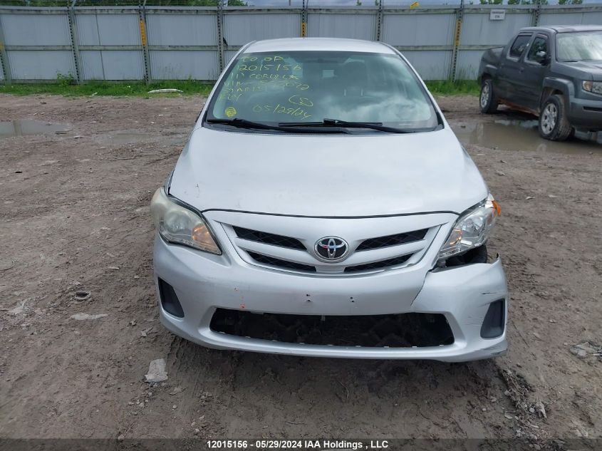 2011 Toyota Corolla S/Le VIN: 2T1BU4EE4BC593072 Lot: 12015156