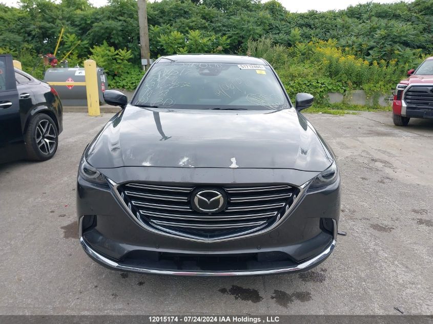 2019 Mazda Cx-9 Grand Touring VIN: JM3TCBDY6K0312737 Lot: 12015174