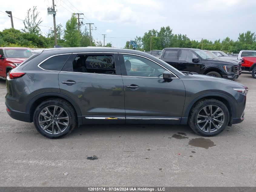 2019 Mazda Cx-9 Grand Touring VIN: JM3TCBDY6K0312737 Lot: 12015174