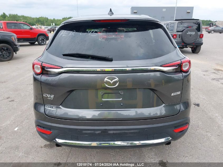 2019 Mazda Cx-9 Grand Touring VIN: JM3TCBDY6K0312737 Lot: 12015174