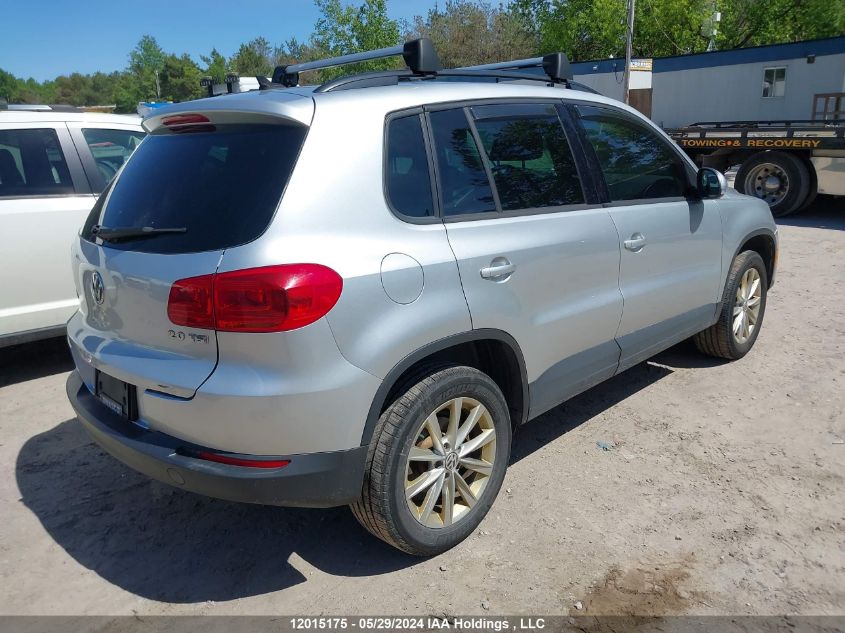 2013 Volkswagen Tiguan S/Se/Sel VIN: WVGHV3AX3DW582515 Lot: 12015175