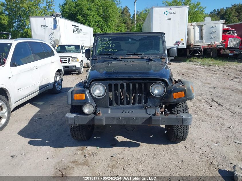 2004 Jeep Tj VIN: 1J4FA49S54P758877 Lot: 12015177