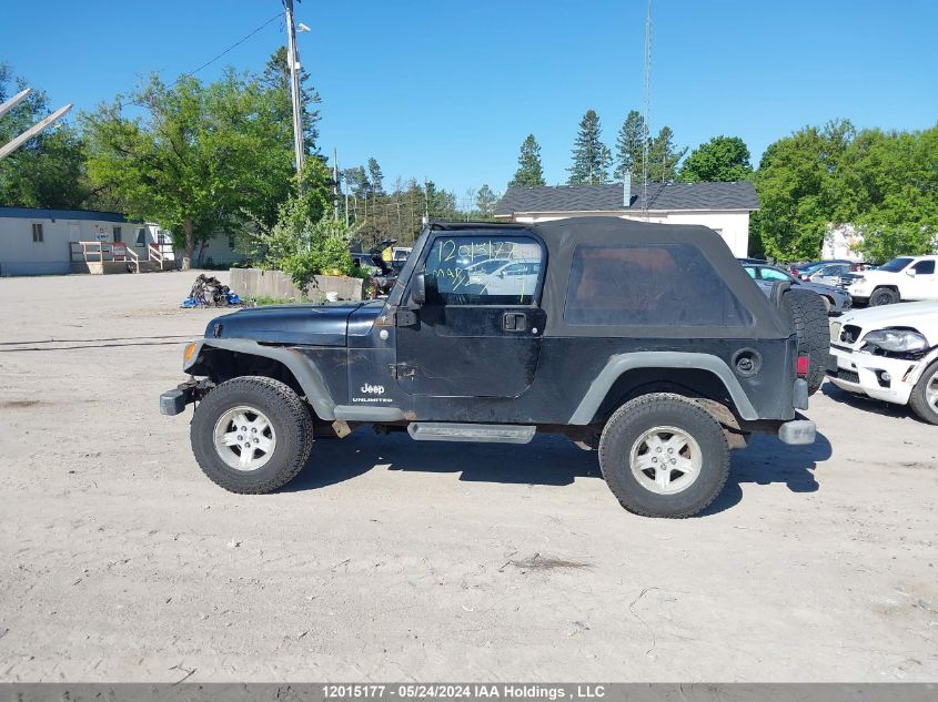 2004 Jeep Tj VIN: 1J4FA49S54P758877 Lot: 12015177