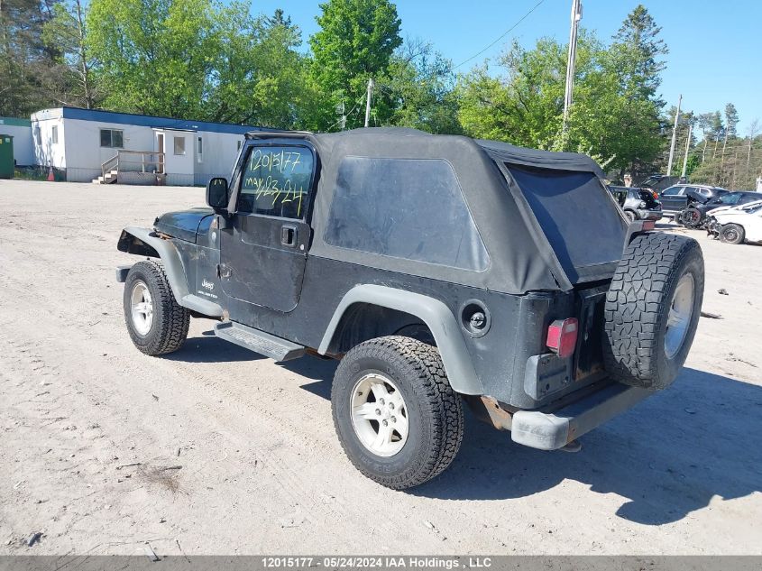 2004 Jeep Tj VIN: 1J4FA49S54P758877 Lot: 12015177