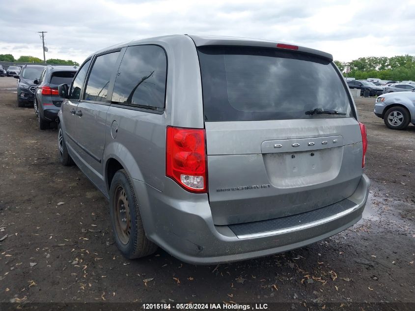 2016 Dodge Grand Caravan Se/Sxt VIN: 2C4RDGBG2GR308527 Lot: 12015184