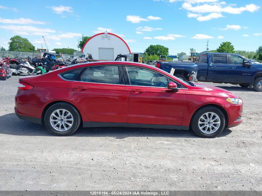 2015 Ford Fusion S VIN: 3FA6P0G73FR285459 Lot: 12015194