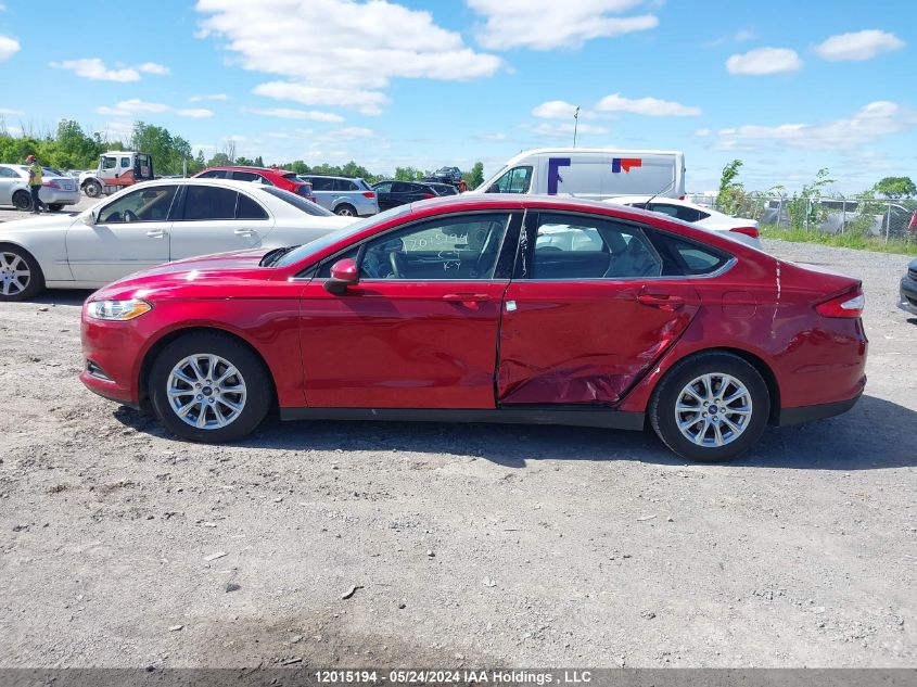 2015 Ford Fusion S VIN: 3FA6P0G73FR285459 Lot: 12015194