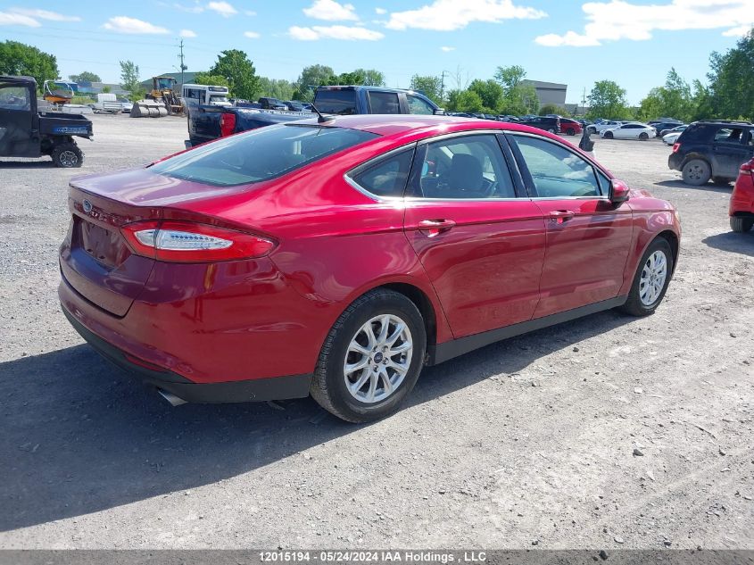 2015 Ford Fusion S VIN: 3FA6P0G73FR285459 Lot: 12015194