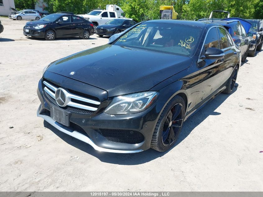 2015 Mercedes-Benz C-Class VIN: 55SWF6GB7FU049241 Lot: 12015197