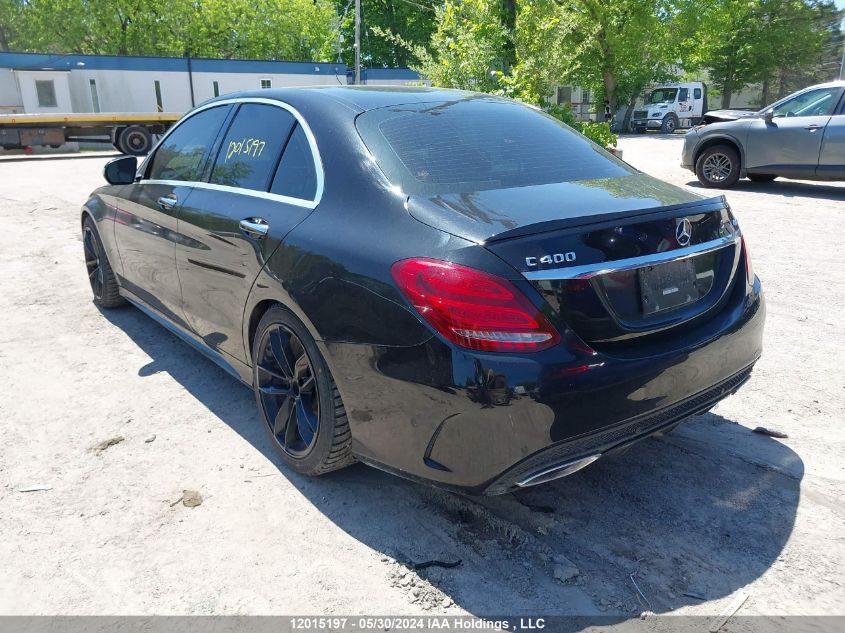 2015 Mercedes-Benz C-Class VIN: 55SWF6GB7FU049241 Lot: 12015197