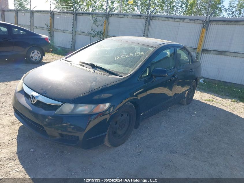 2009 Honda Civic Sdn VIN: 2HGFA16619H014489 Lot: 12015199