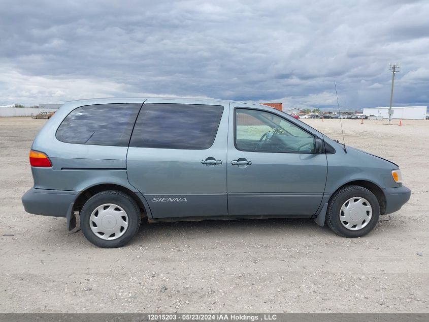 2000 Toyota Sienna Ce VIN: 4T3ZF19C0YU306938 Lot: 12015203