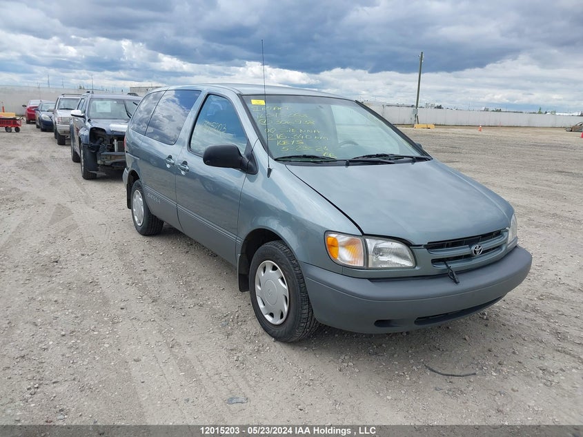 2000 Toyota Sienna Ce VIN: 4T3ZF19C0YU306938 Lot: 12015203