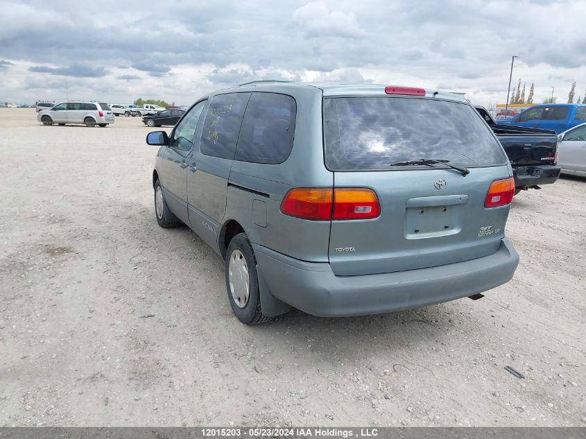 2000 Toyota Sienna Ce VIN: 4T3ZF19C0YU306938 Lot: 12015203