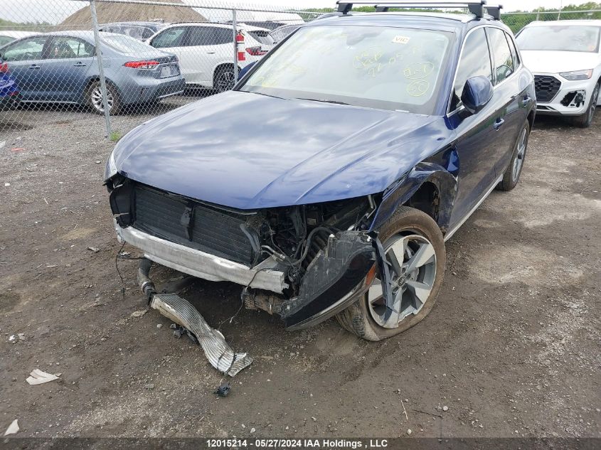 2021 Audi Q5 VIN: WA1AAAFY5M2072580 Lot: 12015214