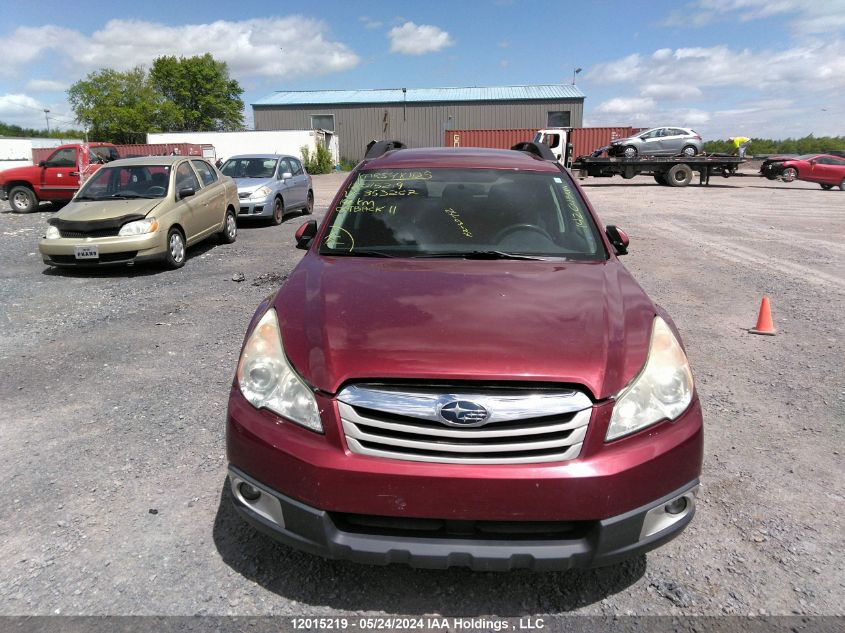 2011 Subaru Outback 2.5I Premium VIN: 4S4BRHBC3B3353267 Lot: 12015219