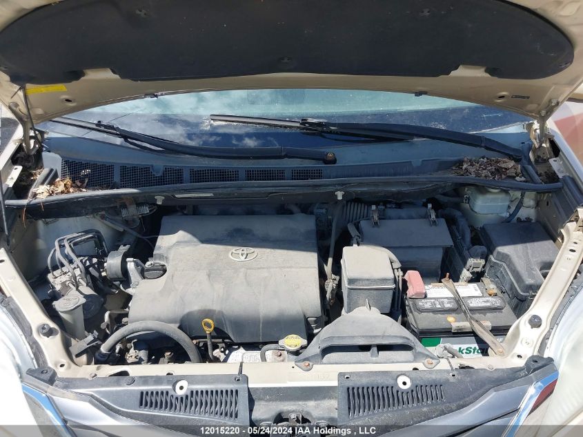 2011 Toyota Sienna Le VIN: 5TDKK3DCXBS106741 Lot: 12015220